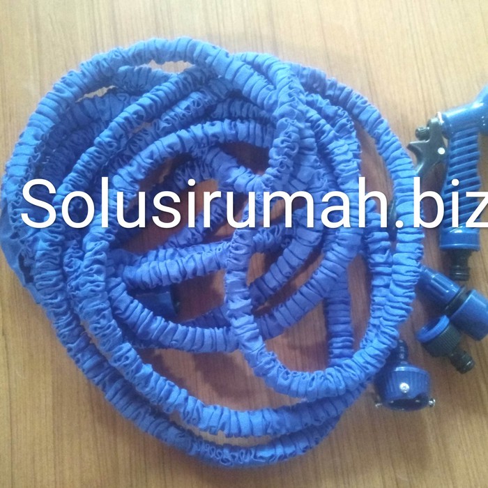 SELANG FLEXYBLE HOSE SET 30M + SEMPROTAN + SAMBUNGAN SELANG MAGIC HOSE