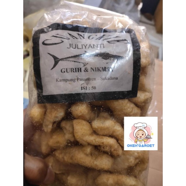 

cuanki stik / cuanki tahu ikan asli garut 50biji / tahu keriting