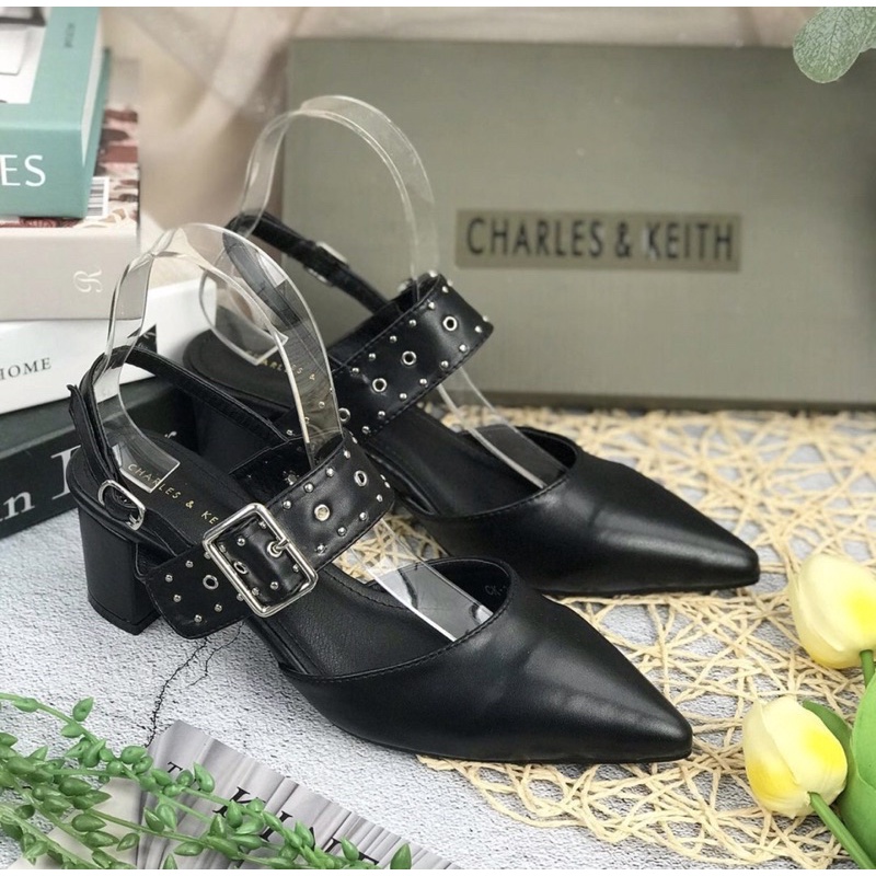 Heels 285 sepatu sendal wanita import realpict