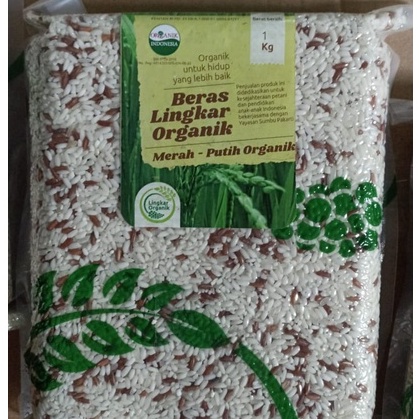 BERAS ORGANIK 1KG MIX MERAH PANDAN WANGI MENTHIK PUTIH HITAM COKLAT LINGKAR ORGANIK BERAS MPASI VACUUM NON VACUUM TAHAN 1 TAHUN