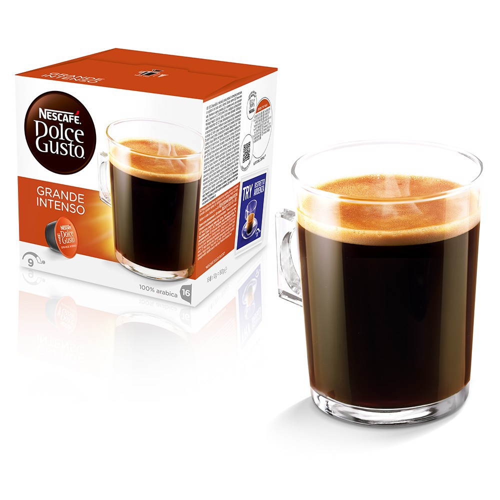 

Nescafe Dolce Gusto Grande Intenso 16 Capsule | Coffee Kapsul Kopi