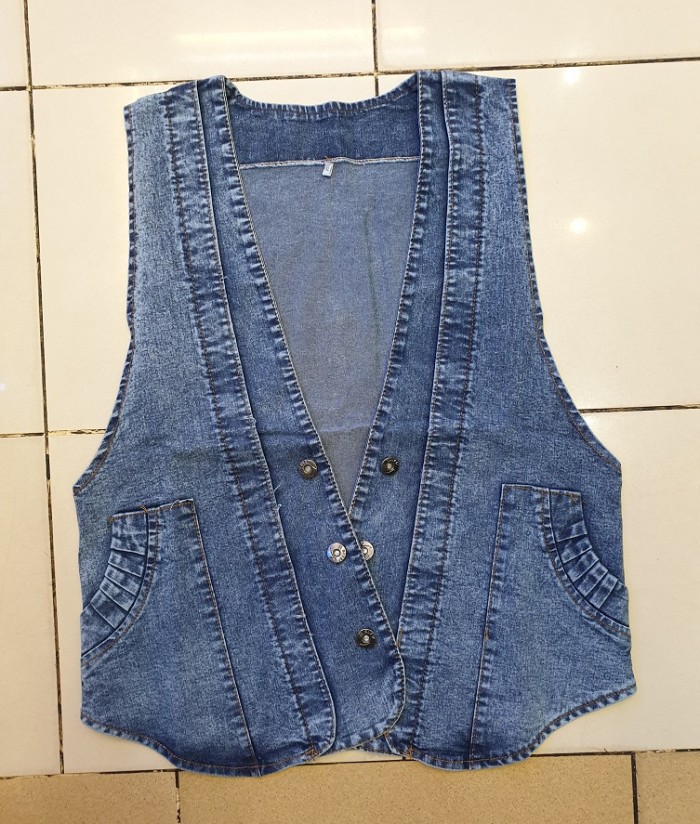ROMPI JEANS SNOW XL XXL VEST ROMPI LEVIS OUTER CEWEK ROMPI WANITA - XL