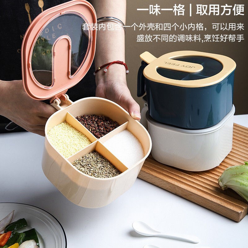 Tempat Bumbu Dapur Tempat Bumbu 4 In1 Tempat Bumbu Set Tempat Bumbu set