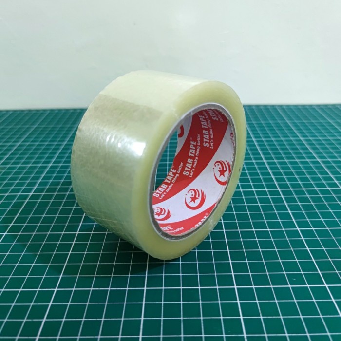 

PEREKAT-PENGIKAT- LAKBAN BENING STAR TAPE 48MMX90Y TERMURAH -PENGIKAT-PEREKAT.