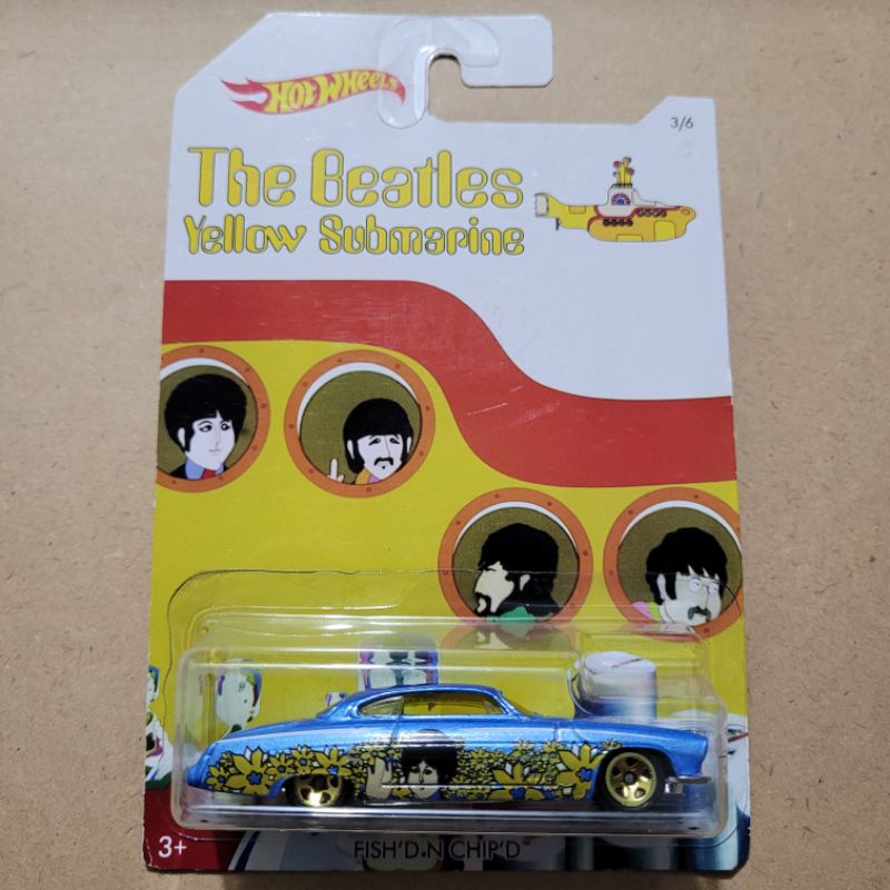 HOT WHEELS FISH'D N CHIP'D / THE BEATLES YELLOW SUBMARINE