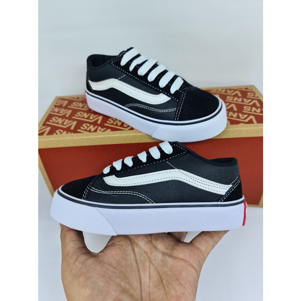 SEPATU VANS ANAK LAKI &amp; PEREMPUAN SEPATU SEKOLAH ANAK SIZE 21-35