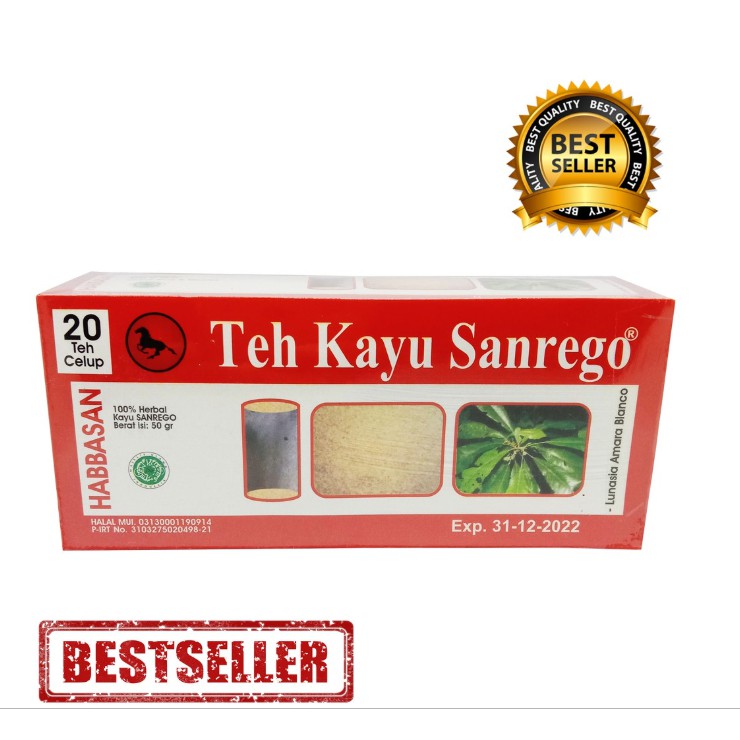 

TEH CLUP KAYU SANREGO isi 20 Sachet