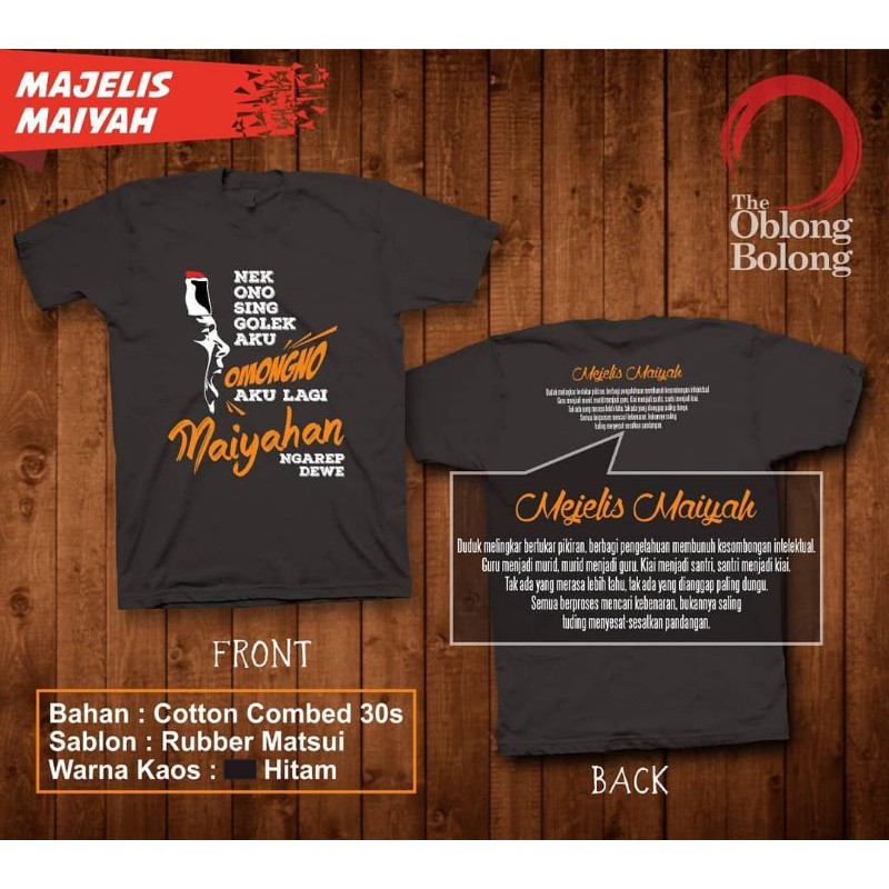 Kaos Majelis Maiyah,Kaos Distro,Kaos Ngaji Produk 100% Original