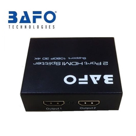 BAFO HDMI Spliter 2 port Splitter 2 Port 1-2 port Splitter 1x2