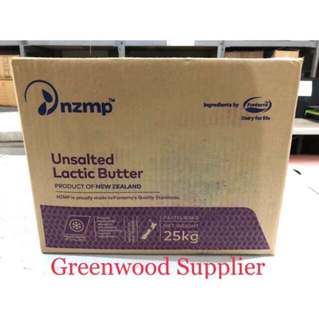 Unsalted Lactic Butter NZMP 1 Kg
