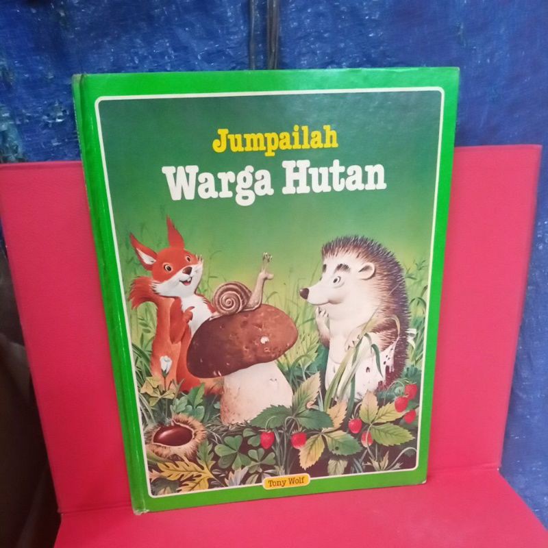 tony wolf jumpailah warga hutan