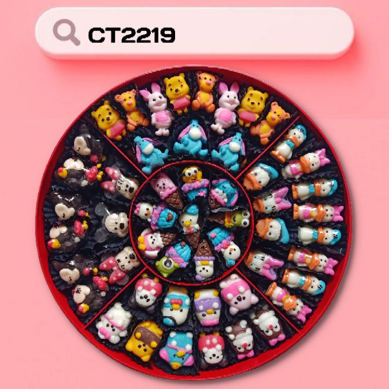 

CT2219 Bestseller Cokelat Karakter Disney (Minnie/Mickey mouse, Dessy/Donald duck, Pooh, Tsumtsum)