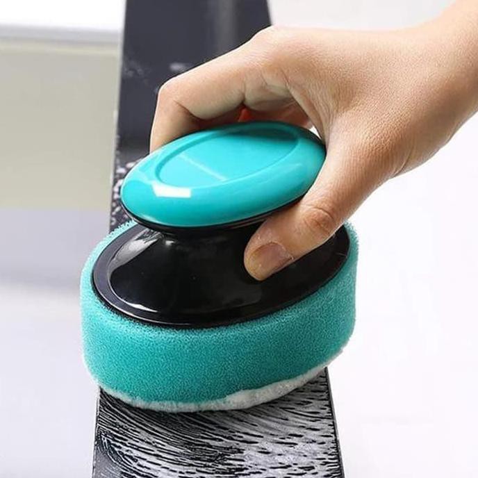 Sikat Pembersih Kamar Mandi Refillable Foaming Cleaning Brush