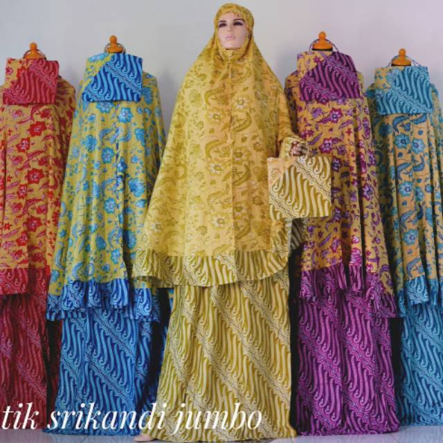 Mukena batik Srikandi jumbo