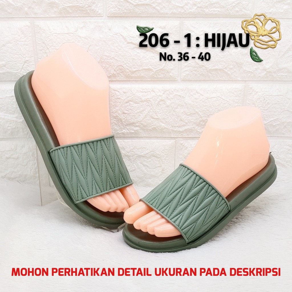 Sandal Balance 206-1 Slip Jelly BLC 206 Timbul Impor Original Ringan Empuk Nyaman Awet Sol Anti Slip