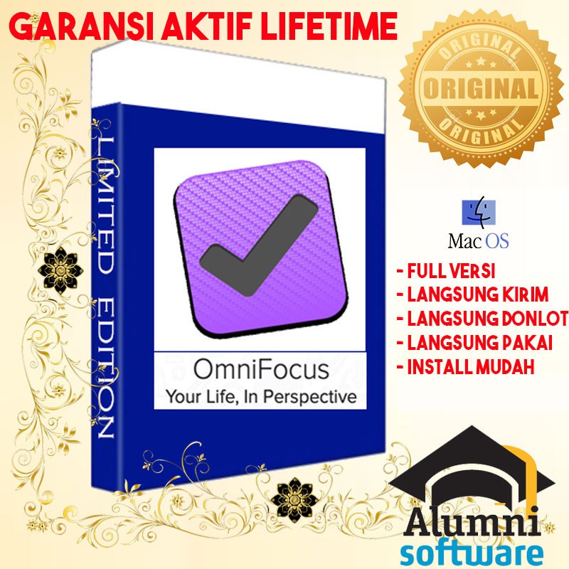 [FULL VERSION] OmniFocus PRO - To Do Mac Utility - GARANSI AKTIVASI