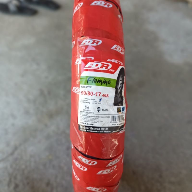 fdr flemo 90/80-17 tubetype