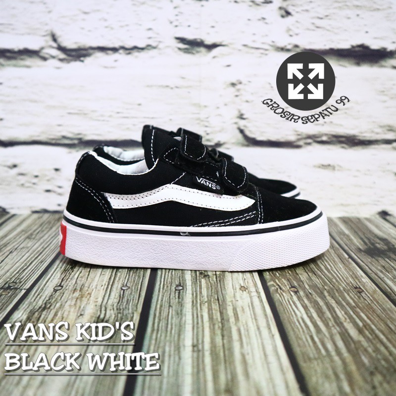  Sepatu  Sneakers Sekolah  Anak  Laki Perempuan Vans Kid s Old 