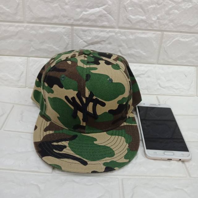 Topi Hip Hop NY army