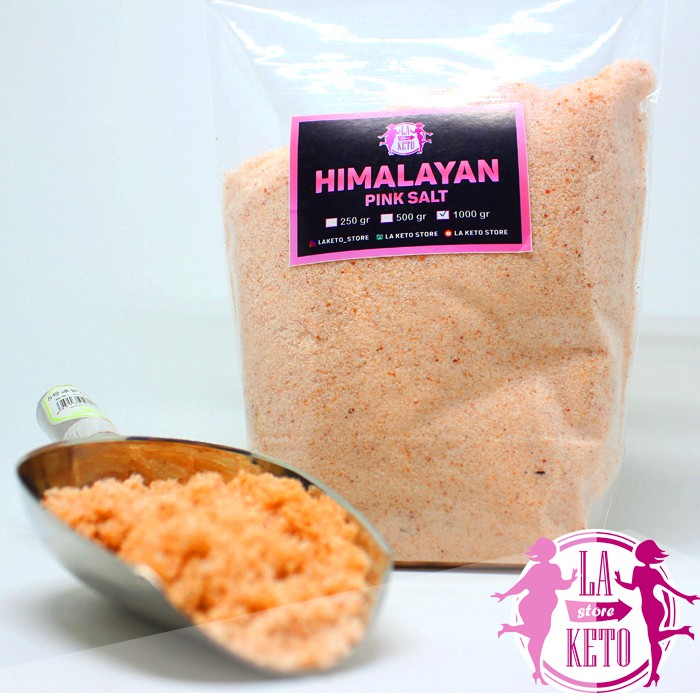 

LA KETO - HIMALAYAN PINK SALT HALUS 1KG | Original Pakistan