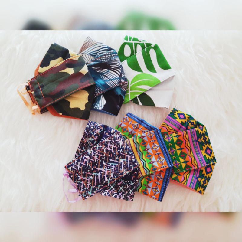 masker kain duckbill