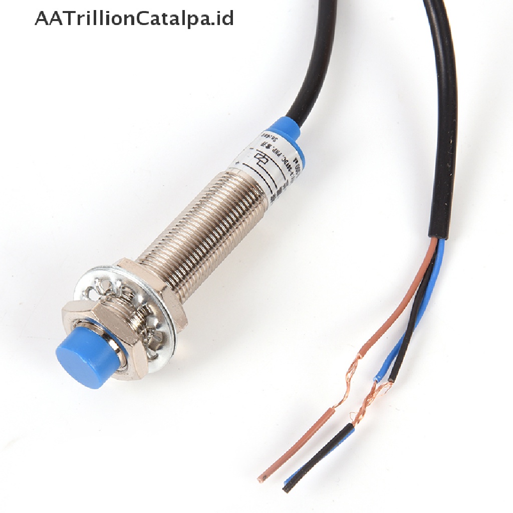 (AATrillionCatalpa) Lj12a3-4-z / BY Induktif Sensor Proximity Switch PNP DC 6V-36V