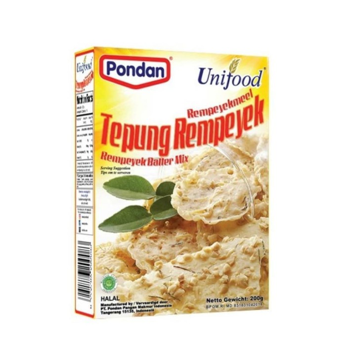 

SALE PONDAN UNIFOOD TEPUNG REMPEYEK 200 GRAM