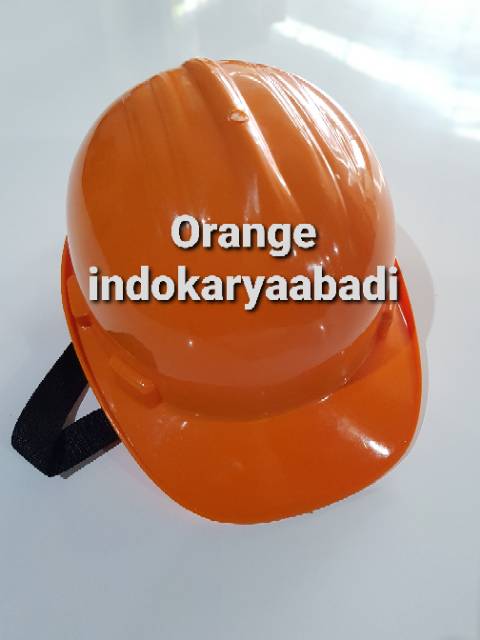 HELM PROYEK BERSTANDART SAFETY ) LENGKAP DENGAN TALI DAGU SIAP PAKAI (KUALITAS TEBAL)