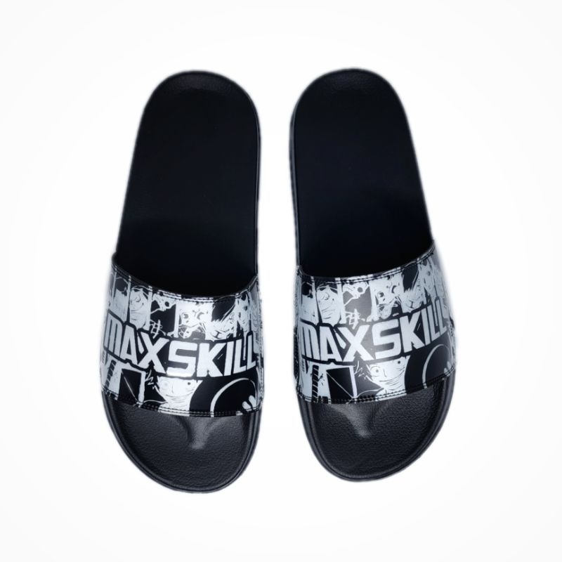 sandal slop pria wanita maxskill full motif terbaru super premium elegant