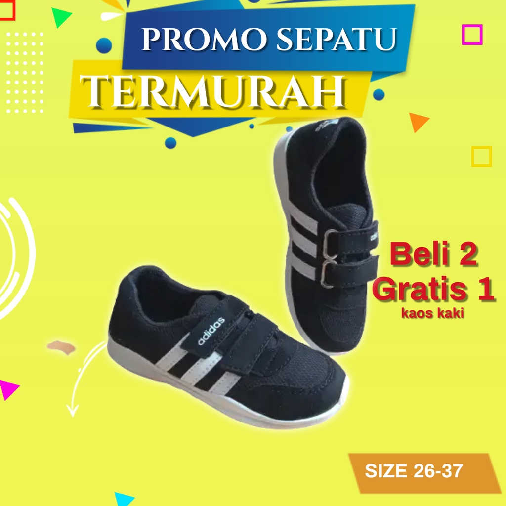 sepatu anak sekolah sd tk paud sepatu cewe cowo sepatu anak laki laki dan perempuan