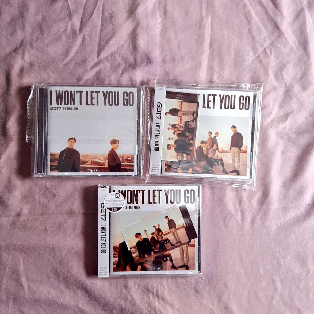 GOT7 I Won't Let You Go Japan Album (IWLYG)