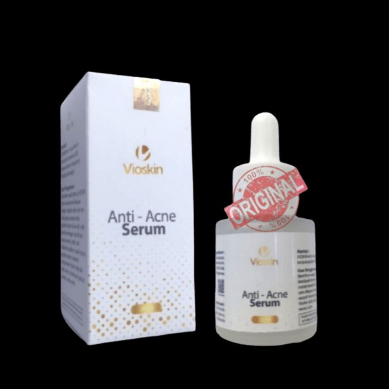 Serum Vioskin Anti Acne Serum Original BPOM Obat Penghilang Jerawat dan Bekas Jerawat Pria Wanita Je