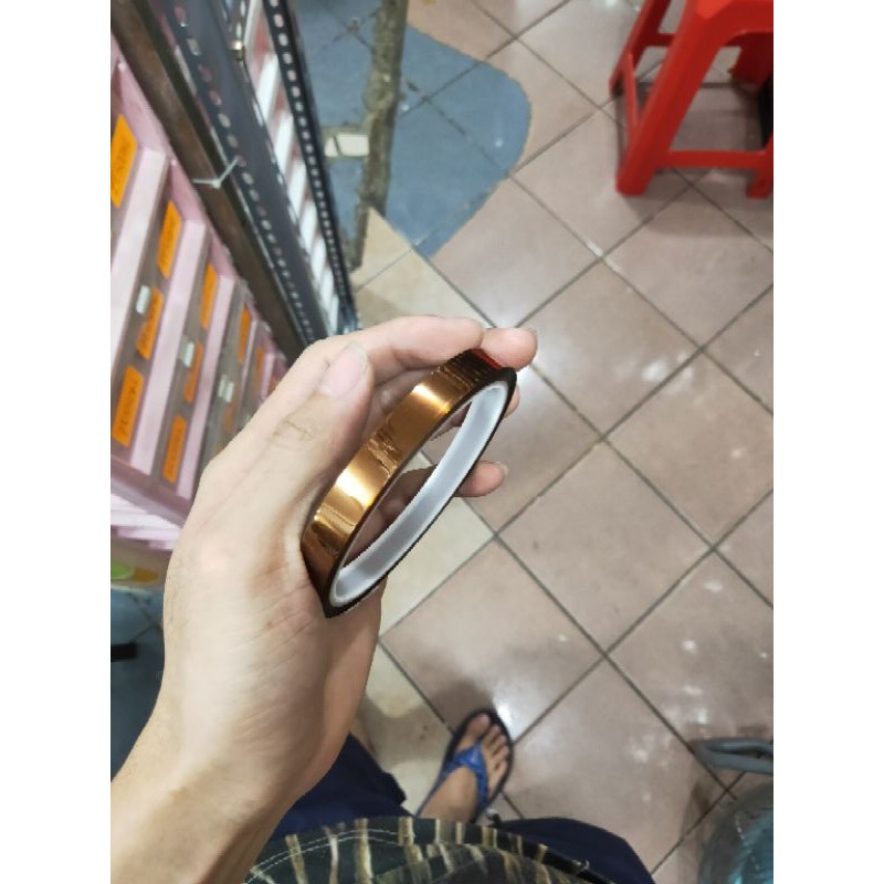 isolatip isolasi solasi anti panas kapton tape anti panas