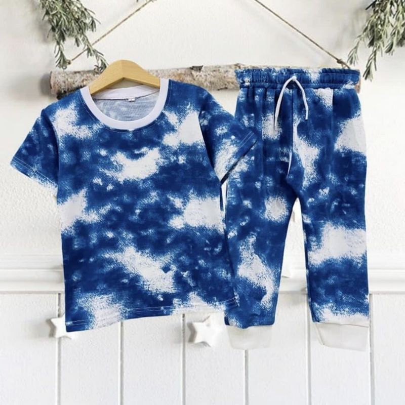 STELAN/SETELAN ANAK TIEDYE/TIE DYE SUNNY KAOS CELANA JOGGER ANAK LAKI TRAINING MURAH BERKUALITAS