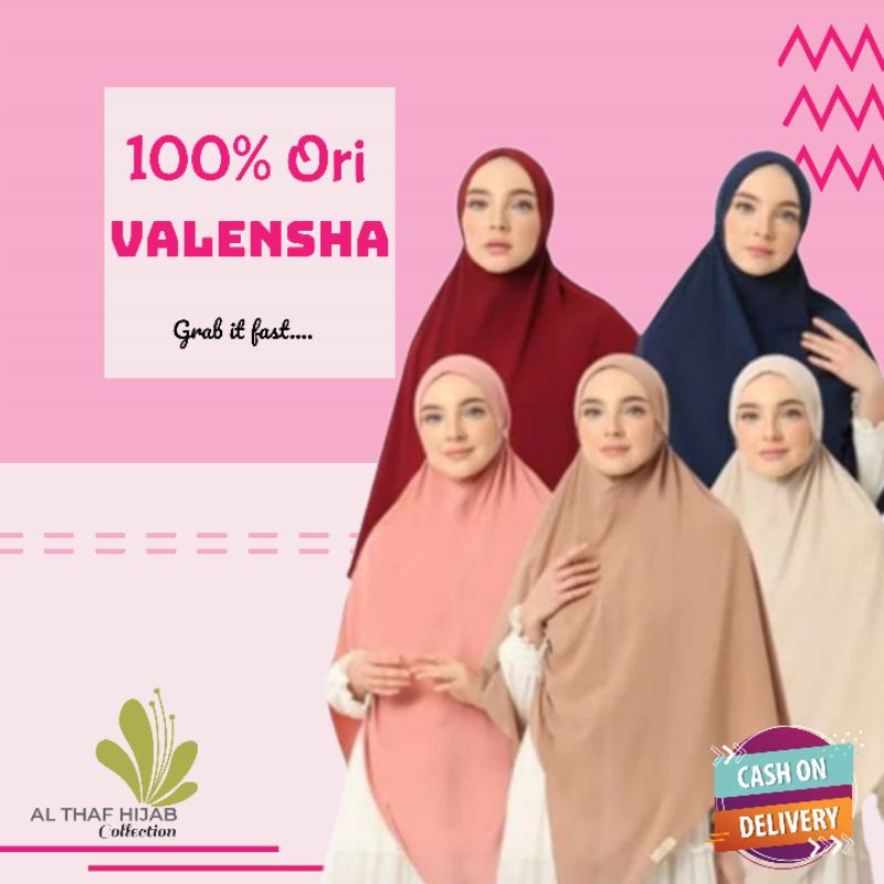 BERGO TALI KHIMAR JERSEY JUMBO V KHIMAR SYARI VALENSHAQUEEN VALENSHA QUEEN GROSIR JILBAB