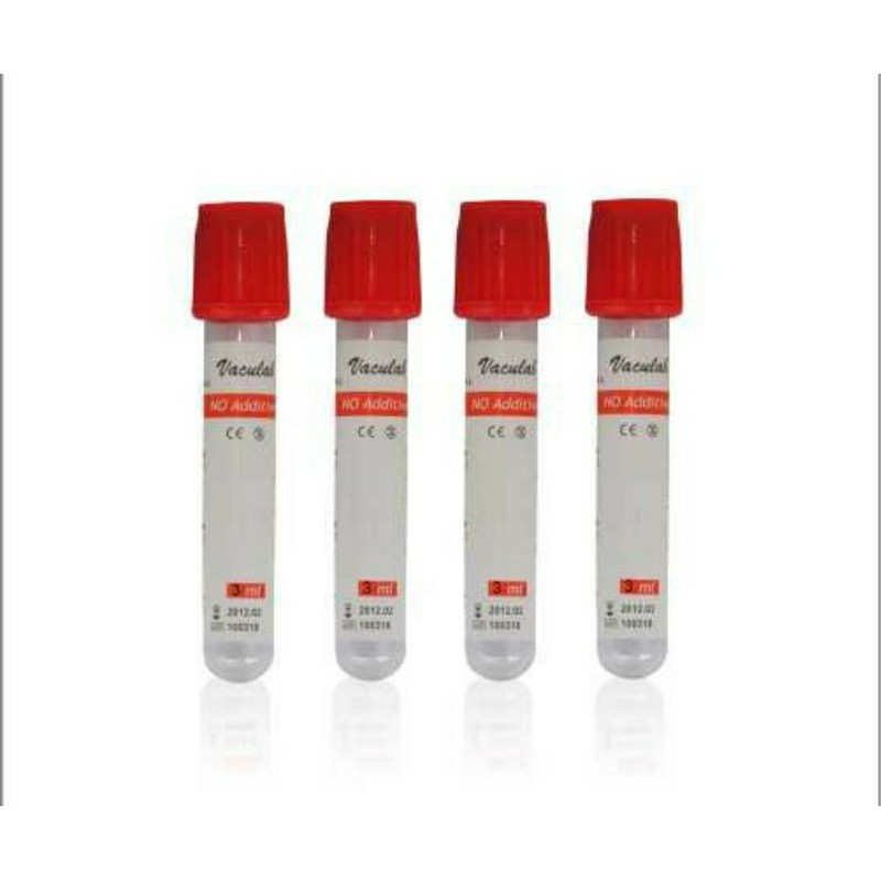 Red Cap Clot Activator glass 3ml