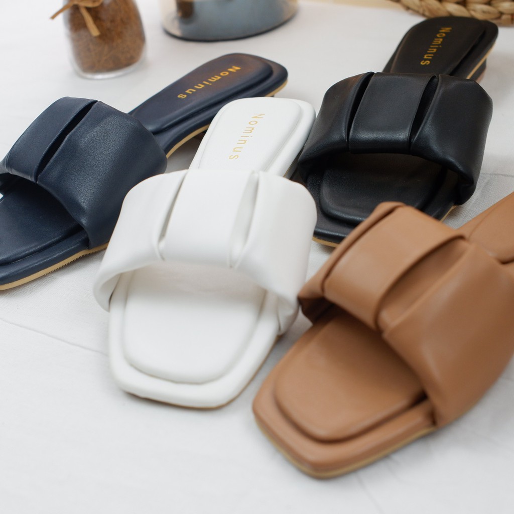 FLASH SALE 7.7 FLAT SANDAL KOKOP LIPAT REALPICT BLX 01