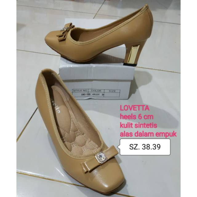 sepatu heels wanita merk LOVETTA