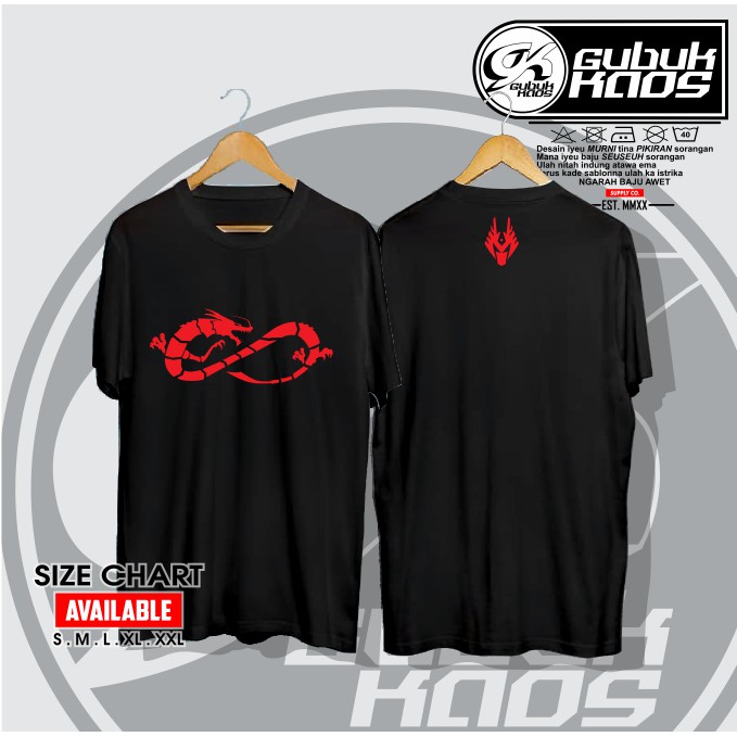 BAJU KAOS NAGA DAN LOGO RYUKI KAMEN RIDER TERBARU - GUBUK KAOS