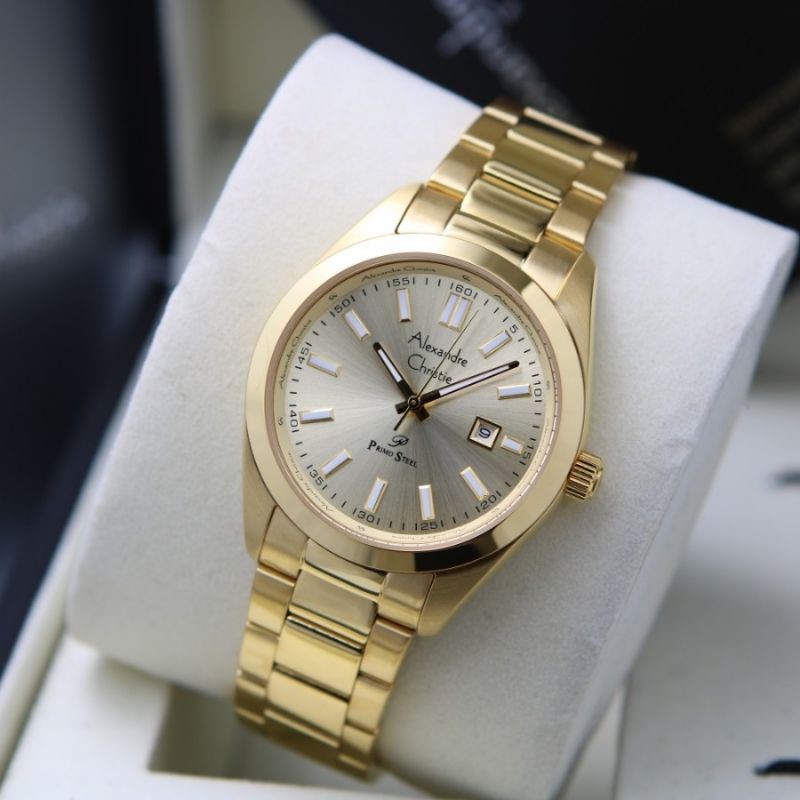 JAM TANGAN WANITA ALEXANDRE CHRISTIE ORIGINAL AC. 1021MD