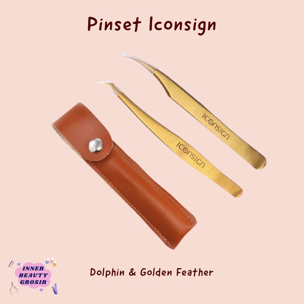 Pinset Eyelash Iconsign High Quality