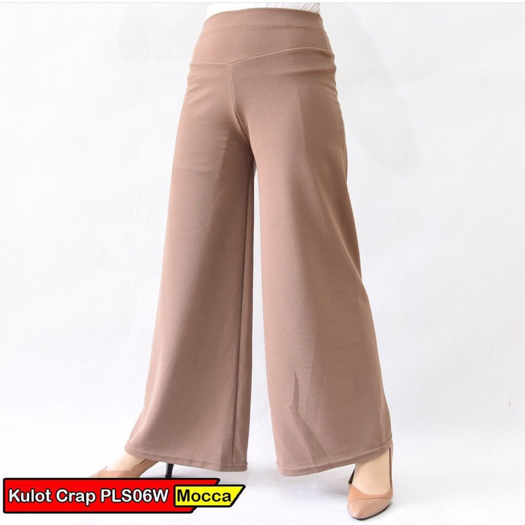KULOT WANITA TERBARU/BAHAN MELAR TIDAK MUDAH KUSUT/LEMBUT DAN NYAMAN-CREAM