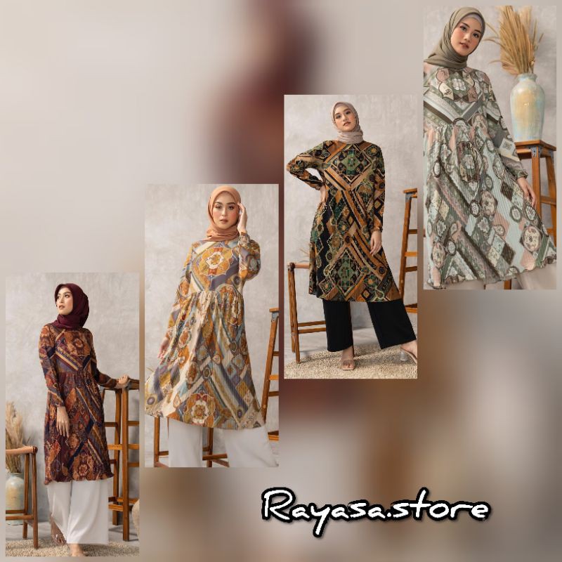 Sahara pleats tunik heavenlights