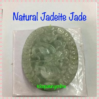 Kalung Giok Naga Natural Jadeite Jade 03