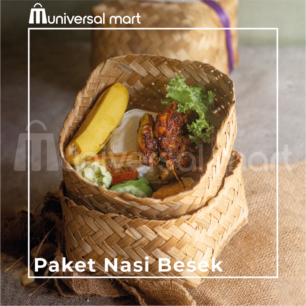 

Nasi Besek Menu Lengkap Paket Bervariasi