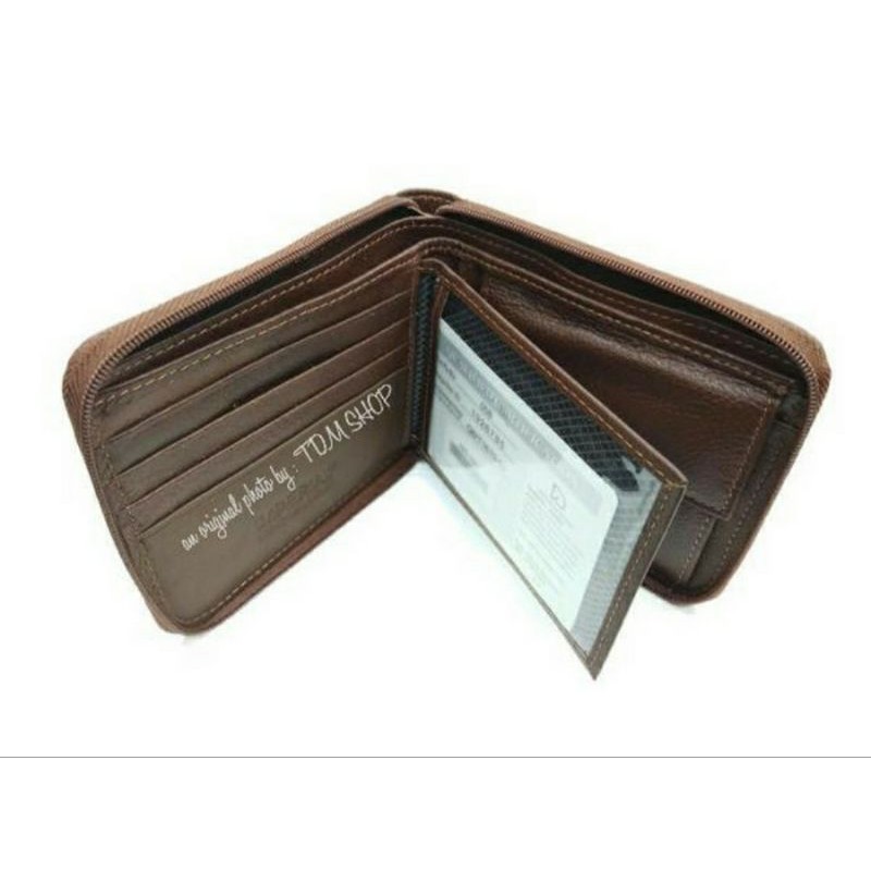 DOMPET PRIA DAN WANITA KULIT ASLI MODEL RESLETING KELILING