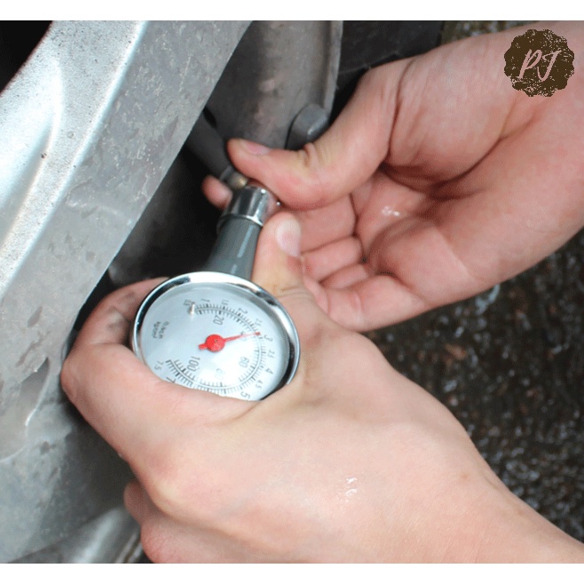 Pengukur Tekanan Angin Ban Mobil Motor / Car Tire Pressure Gauge Meter