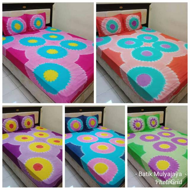 Sprei batik print bed 160x200 /sprei katun /sprei adem