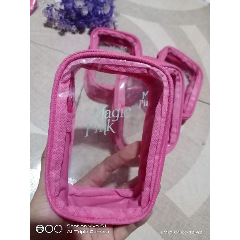 DOMPET KOIN PINK SOPHIE PARIS