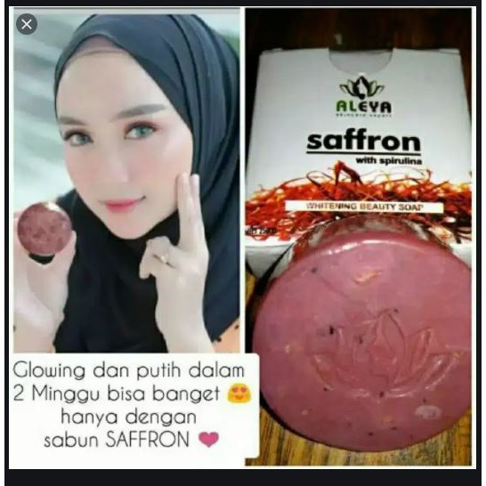 VIRAL!!! TERLARIS 2020 SABUN WAJAH SABUN BATANG SAFFRON + VCO WITH COLLAGEN HANDMADE BAR